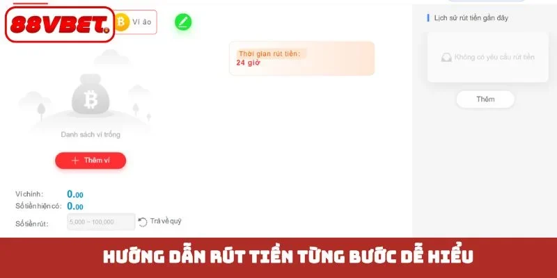 Hướng dẫn rút tiền từng bước dễ hiểu