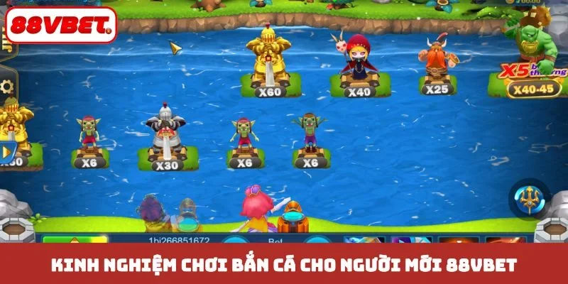 kinh nghiệm chơi bắn cá cho người mới