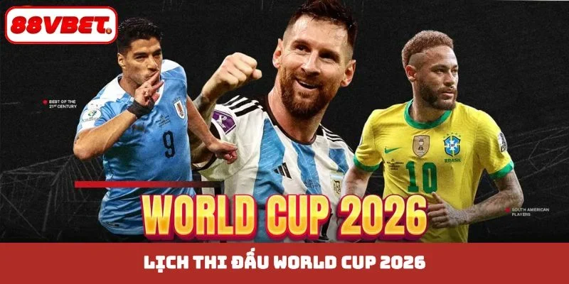 lịch thi đấu world cup 2026